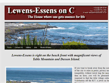 Tablet Screenshot of lewensessens.co.za